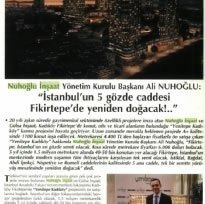 İstanbul`un 5 Gözde Caddesi Fikirtepe`de Yeniden Doğacak